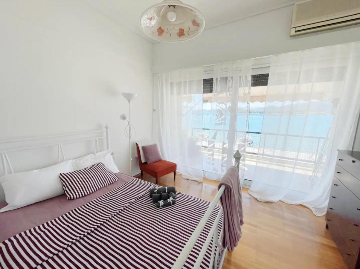 Marine Apartment With Sea & Port View! Волос Экстерьер фото